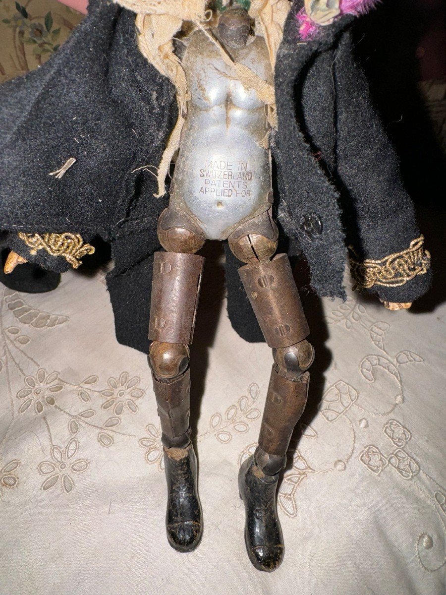 Antique Swiss Bucherer Saba Doll-photo-2