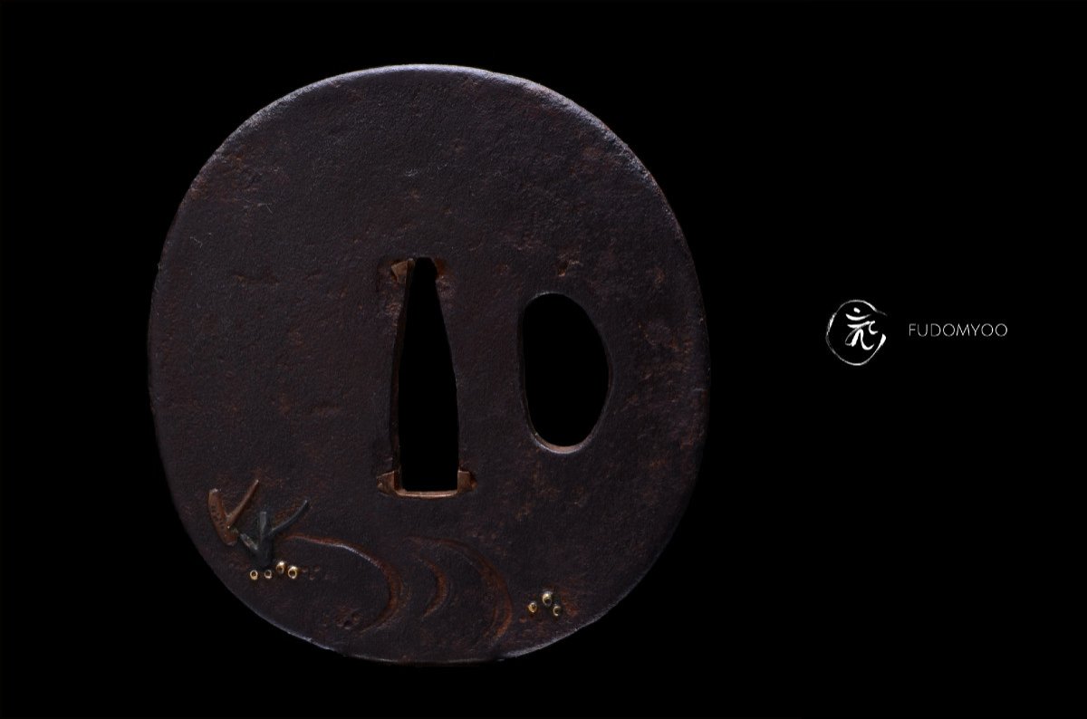 Tsuba Hagakure Rain-photo-3