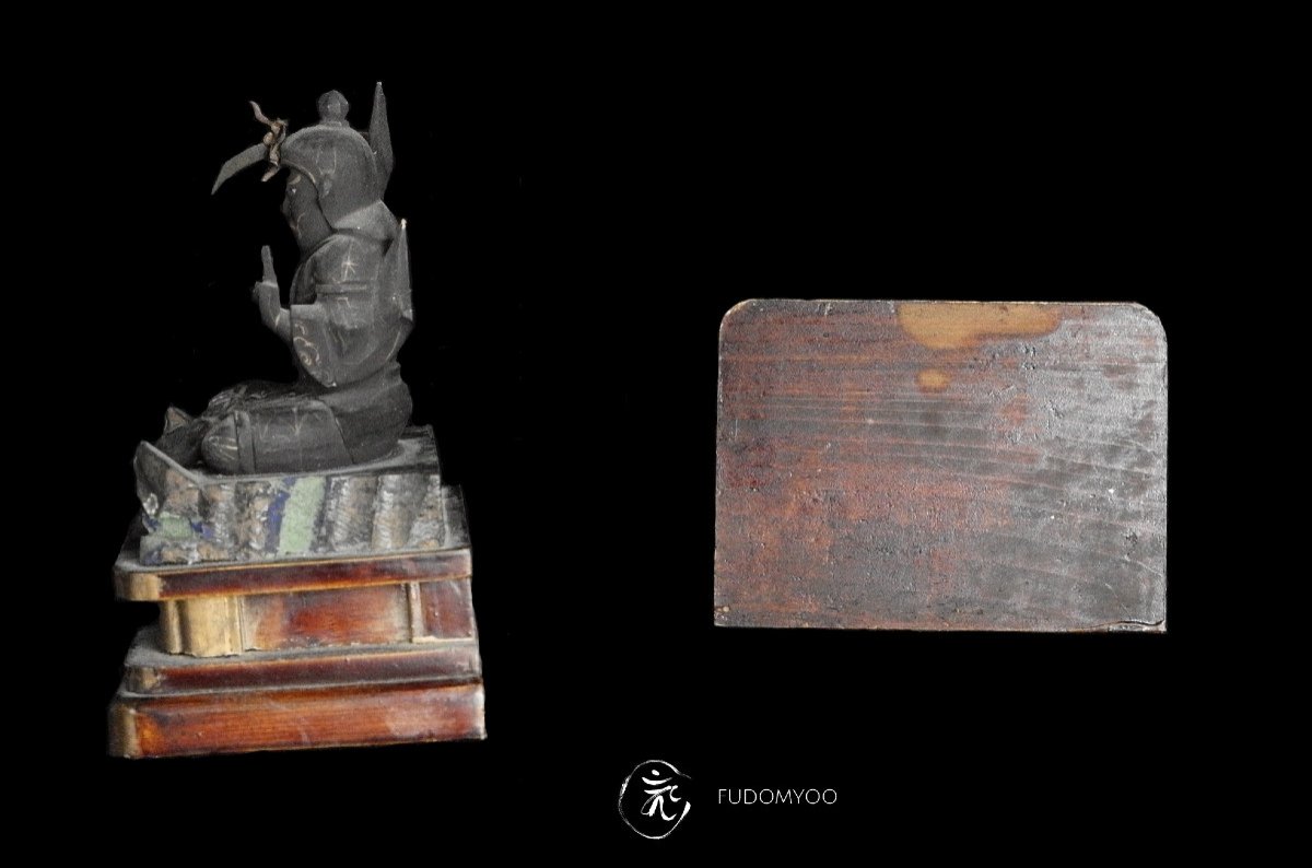 Statuette Dega Bouddhisme Japon myoken -photo-4