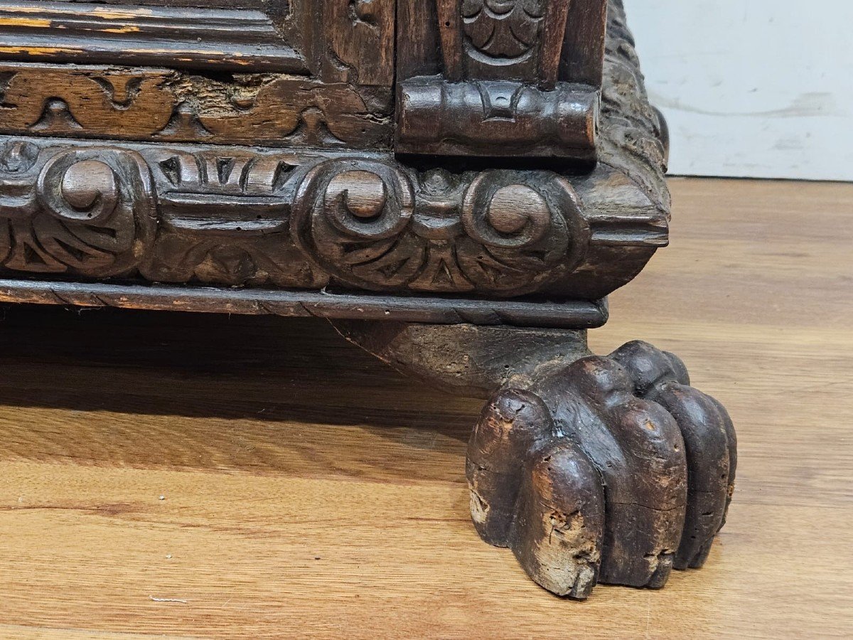 Walnut Chest - 17th Century-photo-5