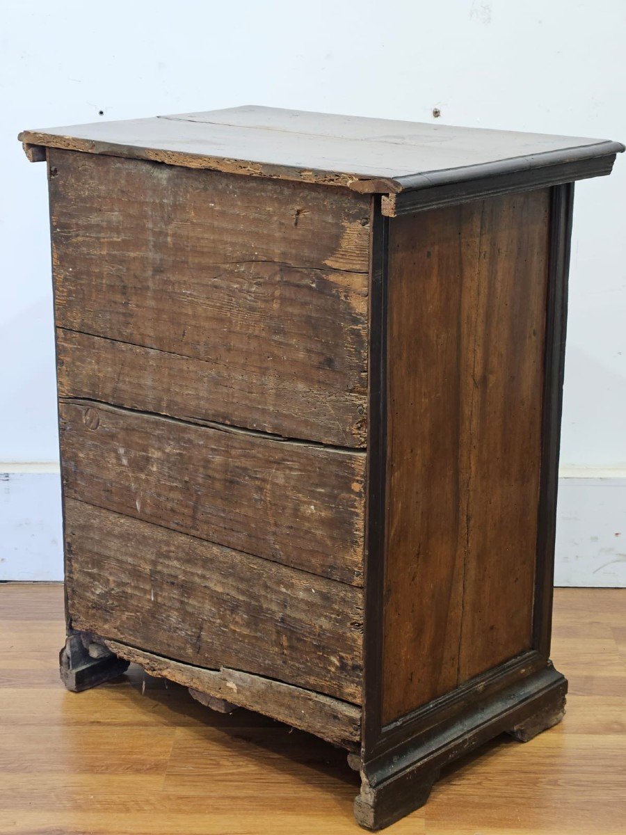 Small Chest Of Drawers With 3 Drawers - Mid 18th Century-photo-4