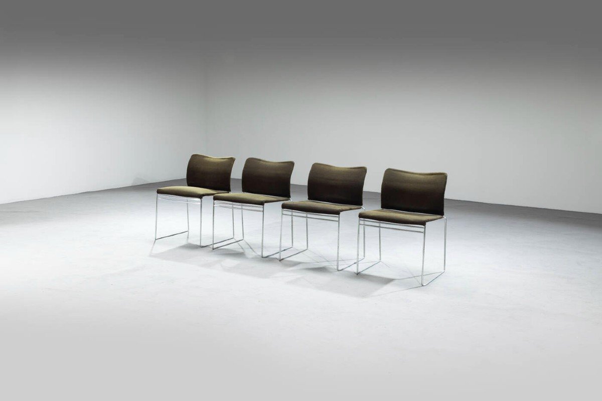 4 Jano Chairs Designed By Kazuhide Takahama For Simon Gavina - 1970s Italy-photo-4