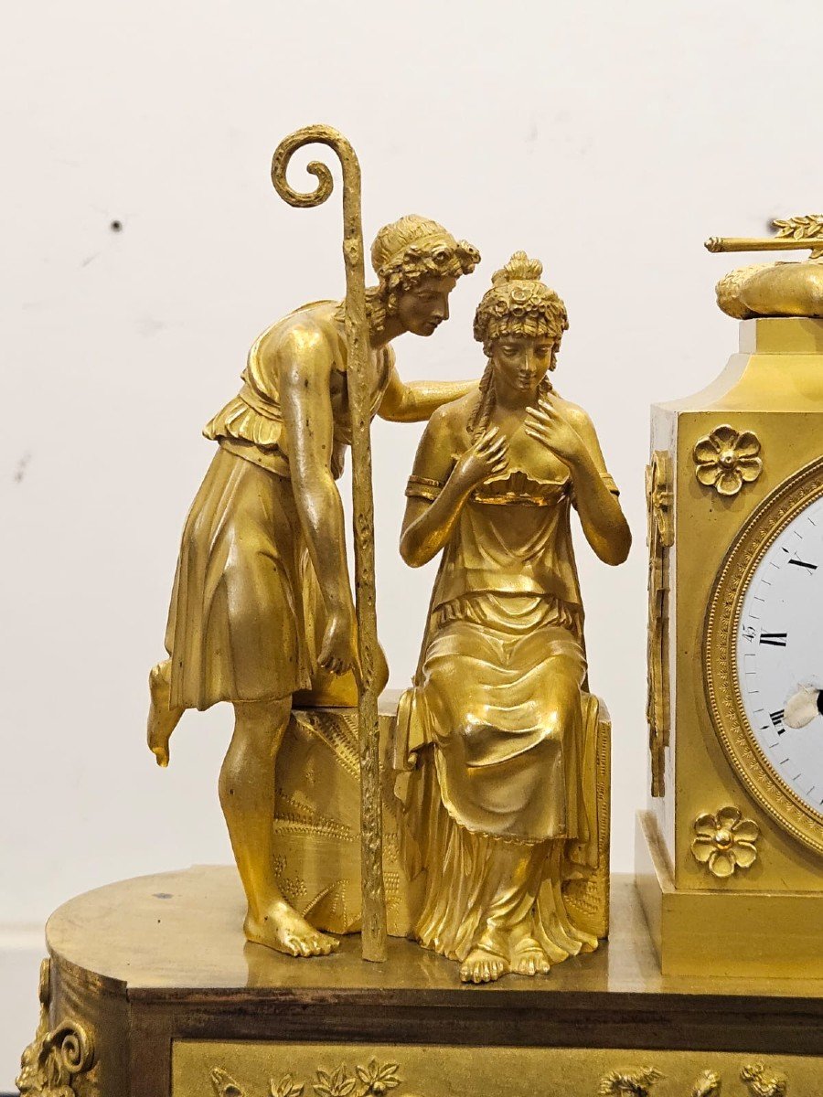 "parigina" Clock Made By Claude Galle (1759-1815)-photo-6