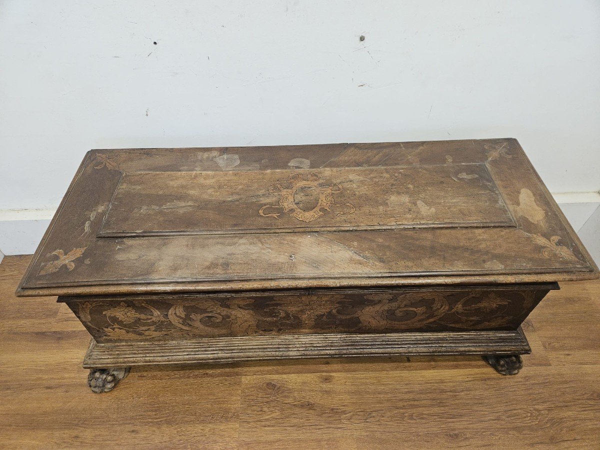 Inlaid Urn Chest - 18th Century-photo-4