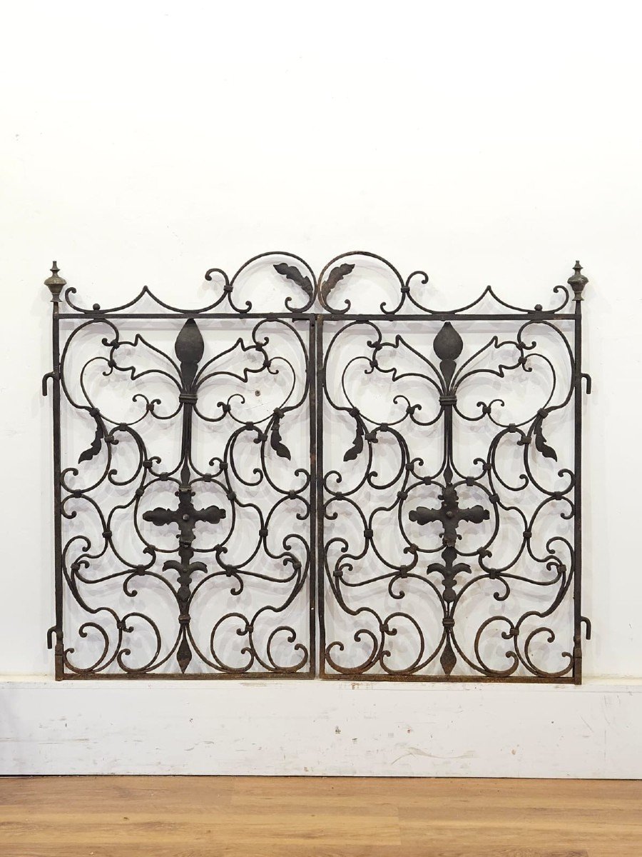 Ancient Wrought Iron Gate - 18th Century-photo-1