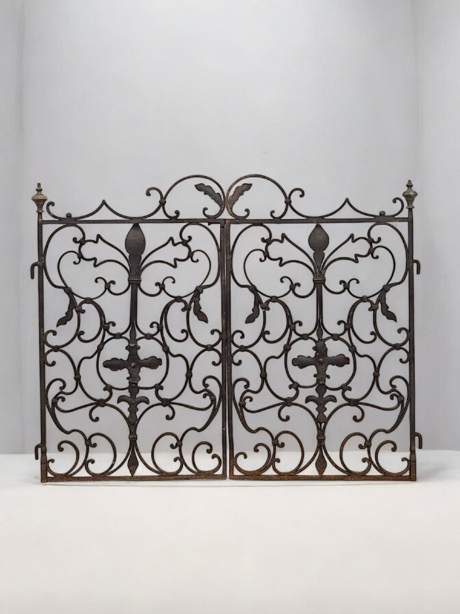 Ancient Wrought Iron Gate - 18th Century