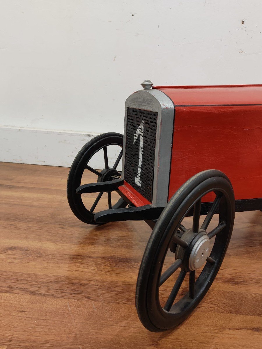 Voiture à Pédales En Bois Pour Enfants - Originale De 1925-photo-5