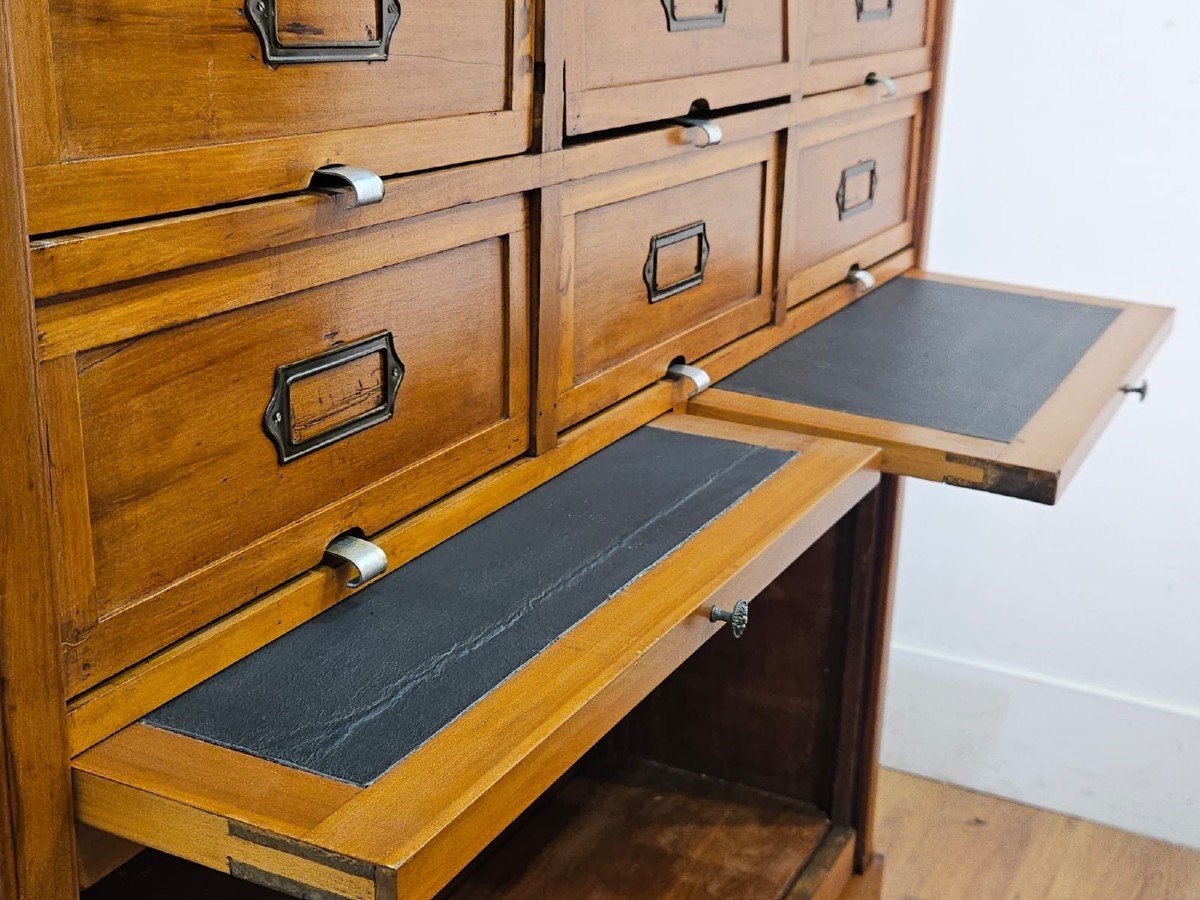 Commode / Classeur En Bois - Début Des Années 1900-photo-1