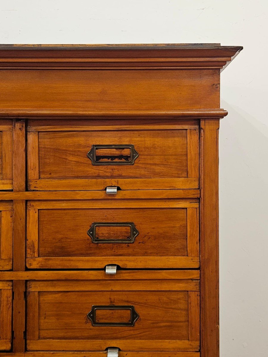 Commode / Classeur En Bois - Début Des Années 1900-photo-6