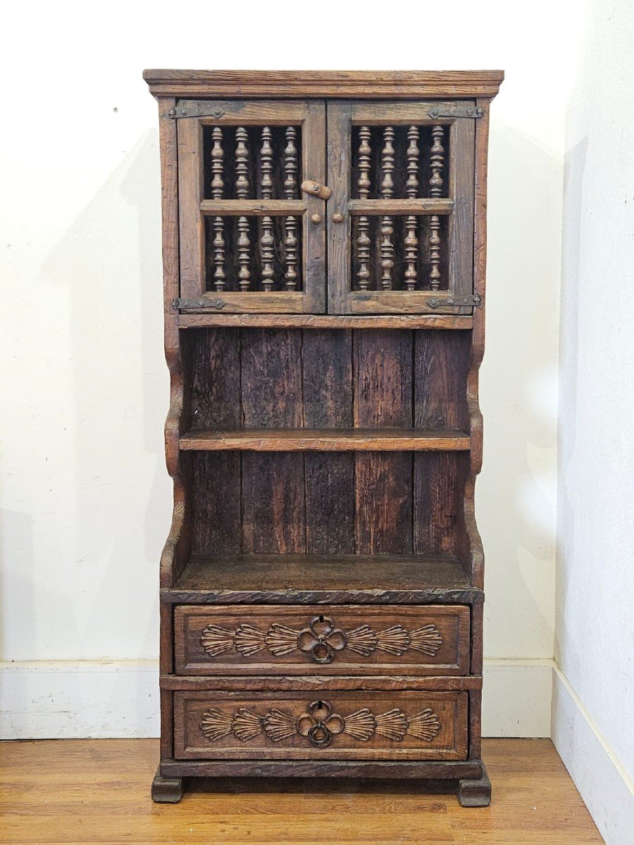 Rustic Plate Cabinet - 17th - 18th Century-photo-2