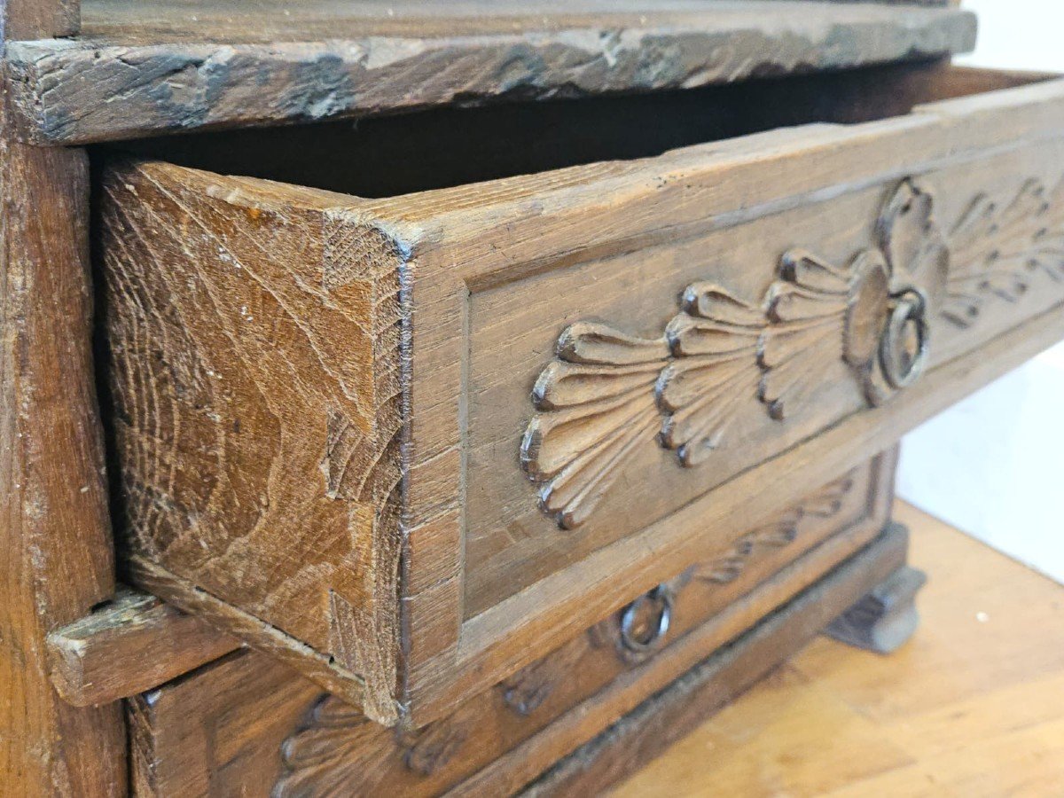 Rustic Plate Cabinet - 17th - 18th Century-photo-2