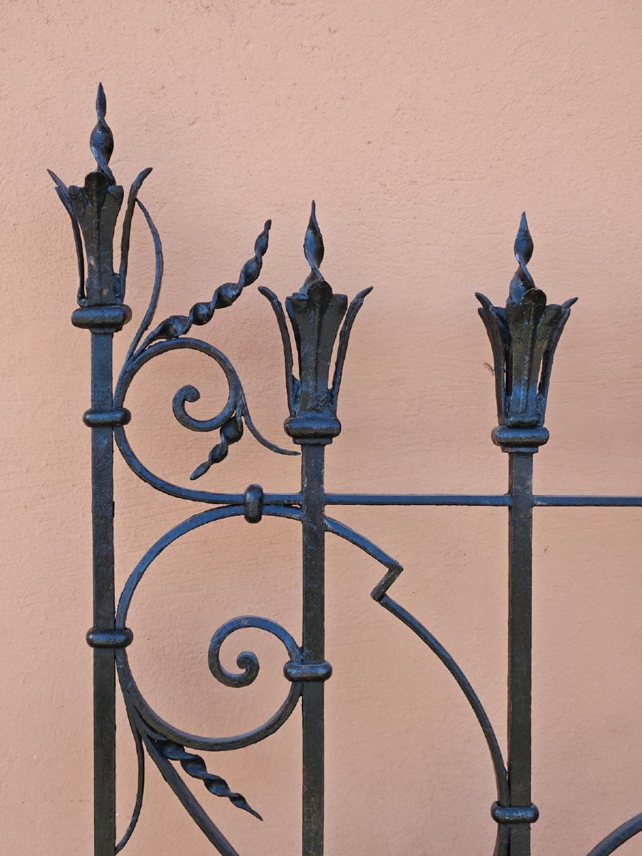 Wrought Iron Grate - 19th Century-photo-5