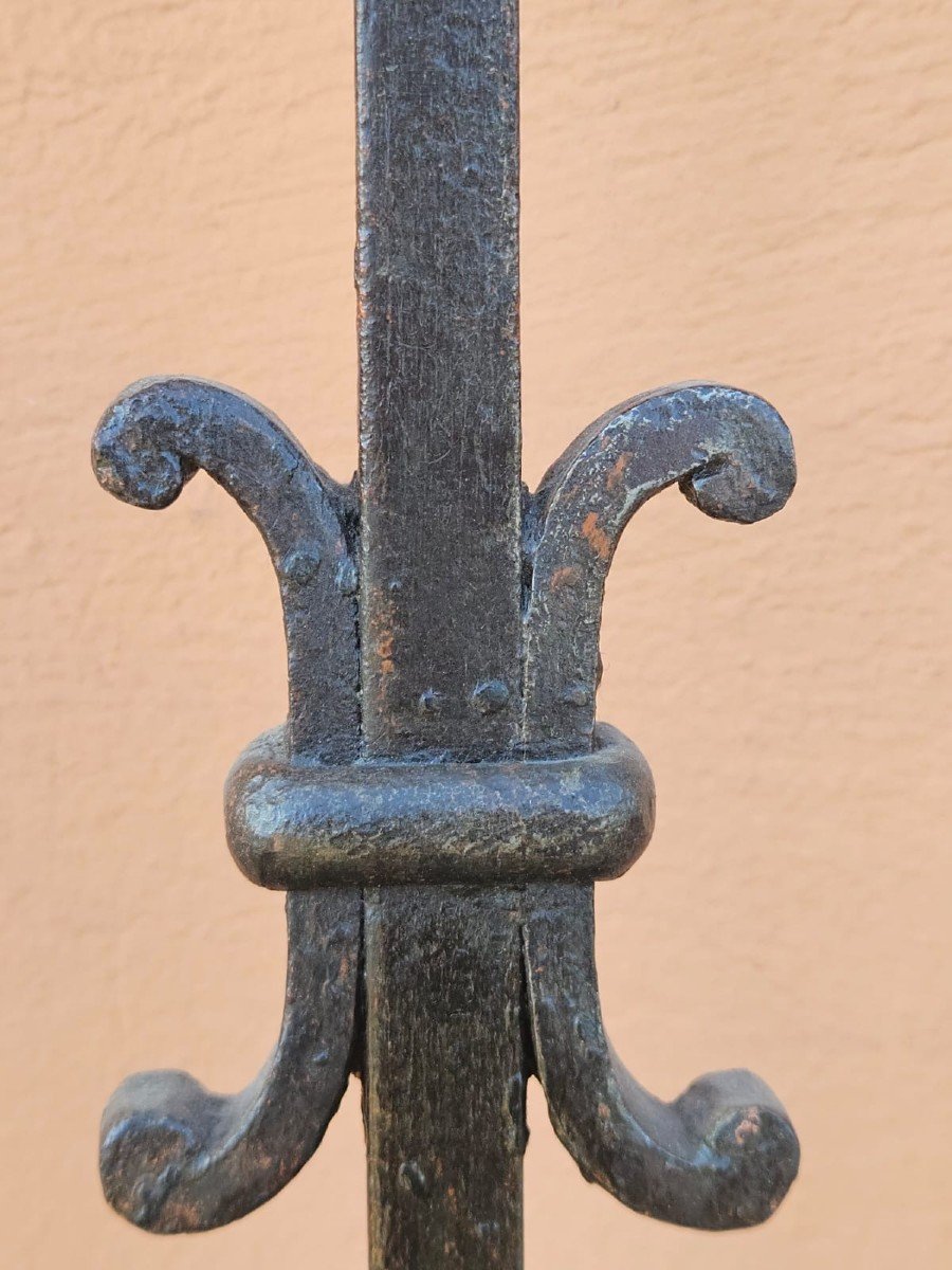 Wrought Iron Grate - 19th Century-photo-7