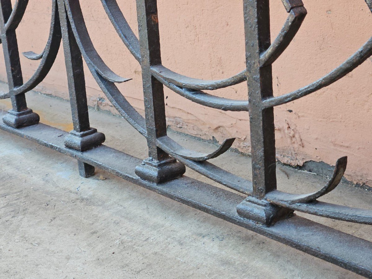 Wrought Iron Grate - 19th Century-photo-8