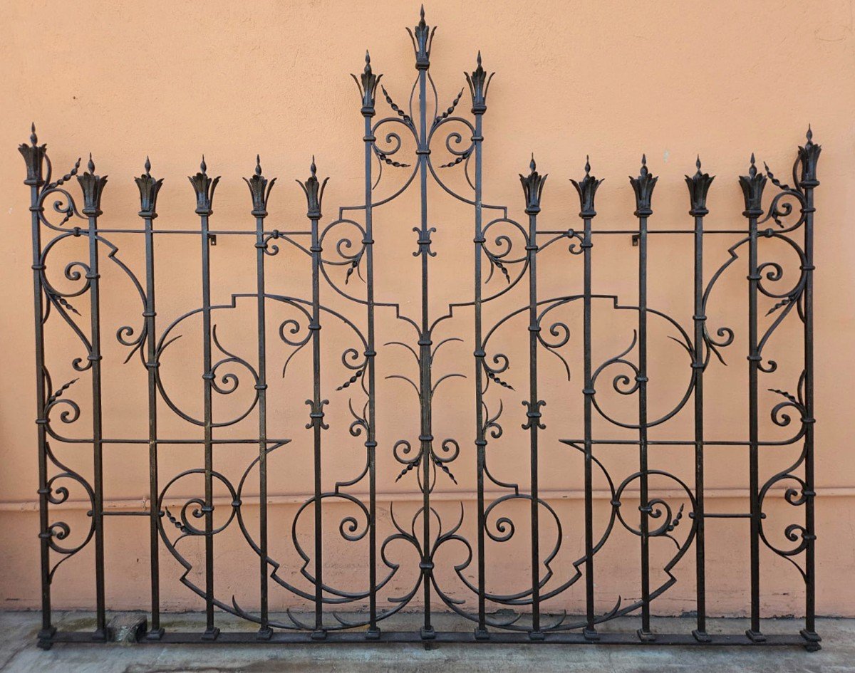 Wrought Iron Grate - 19th Century