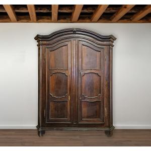 Large Piedmontese Baroque Wardrobe - Mid 18th Century