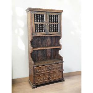 Rustic Plate Cabinet - 17th - 18th Century