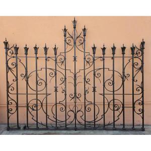 Wrought Iron Grate - 19th Century