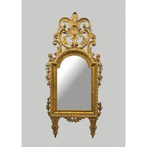 Miroir Louis XVI Piémontais - XVIIIe Siècle