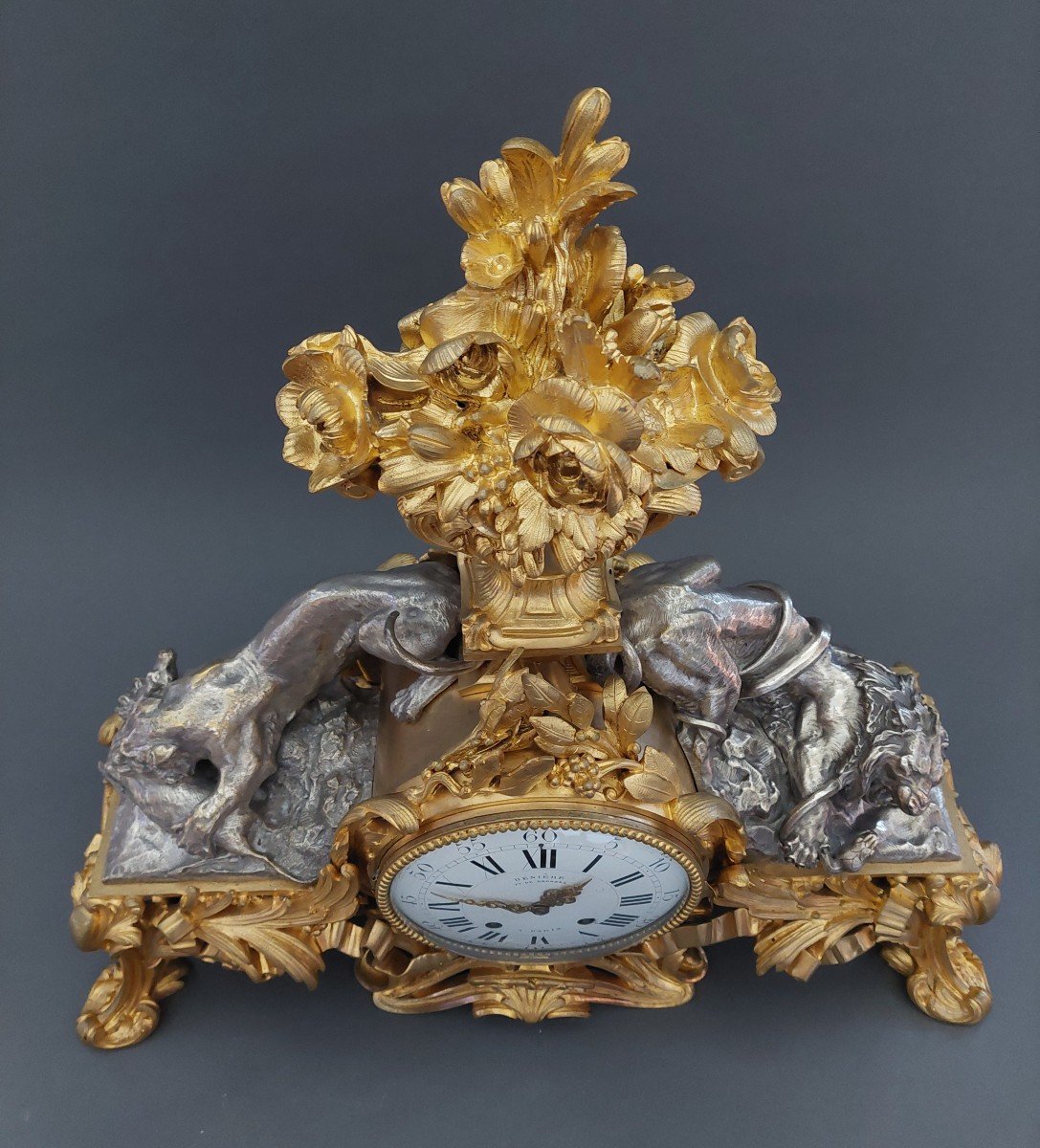 Deniere Clock. Paris, 19th Century.-photo-1