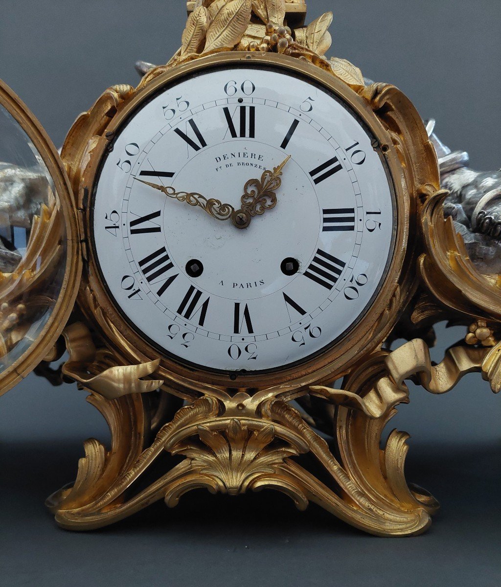 Deniere Clock. Paris, 19th Century.-photo-2