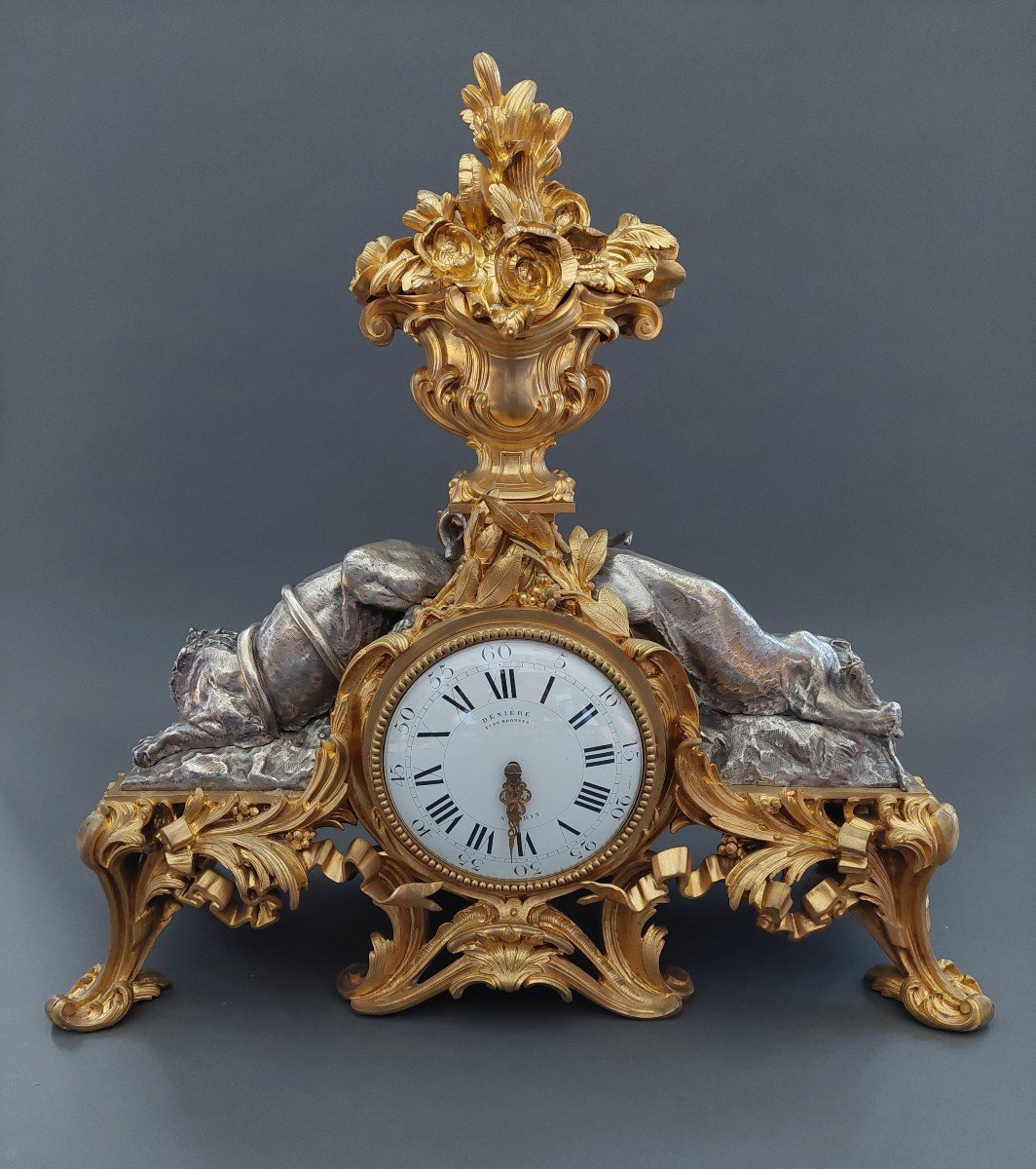 Deniere Clock. Paris, 19th Century.-photo-4