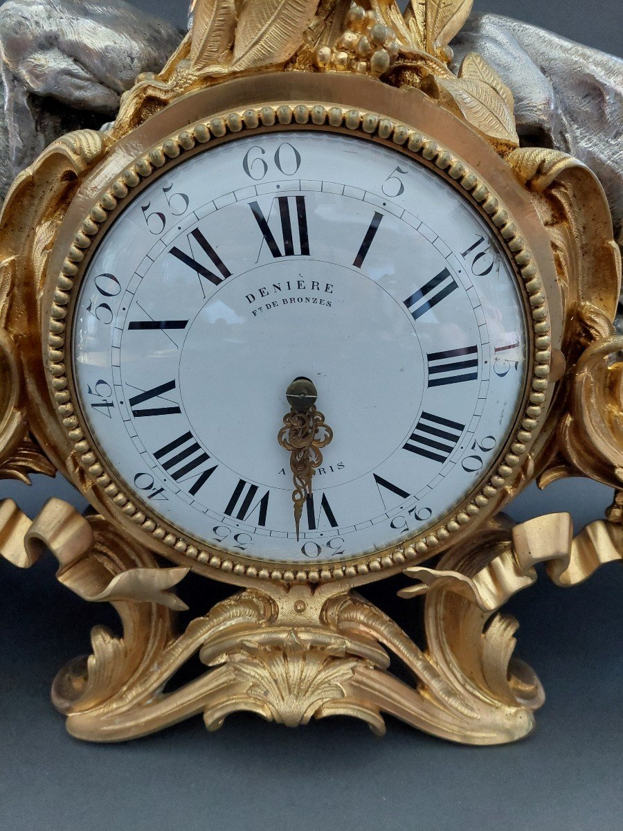 Deniere Clock. Paris, 19th Century.-photo-5