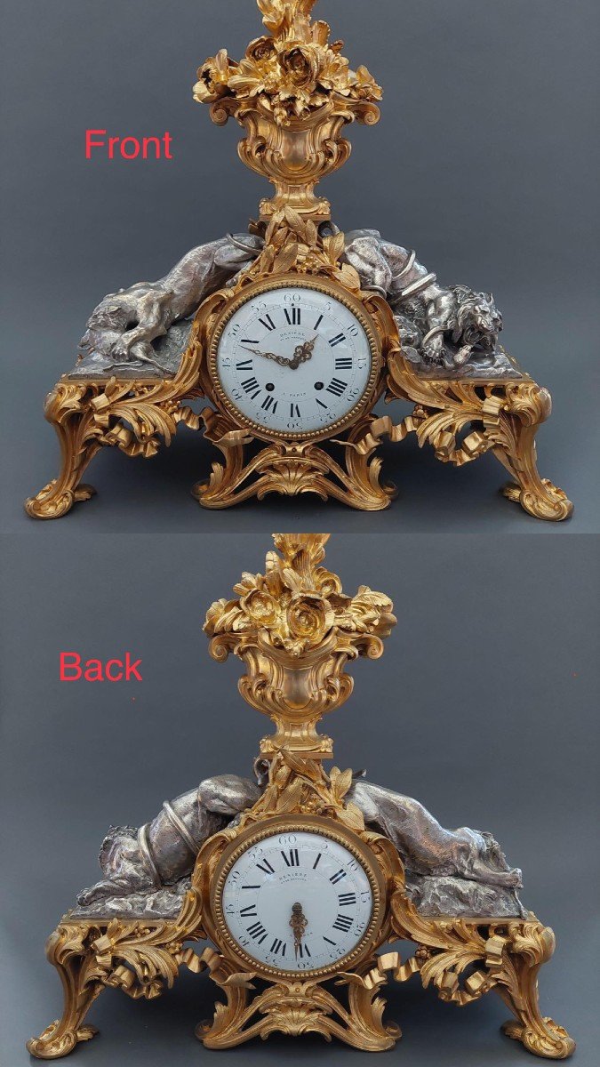 Deniere Clock. Paris, 19th Century.-photo-8