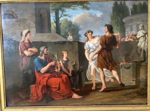 Painting. 18th Century Italy-photo-3