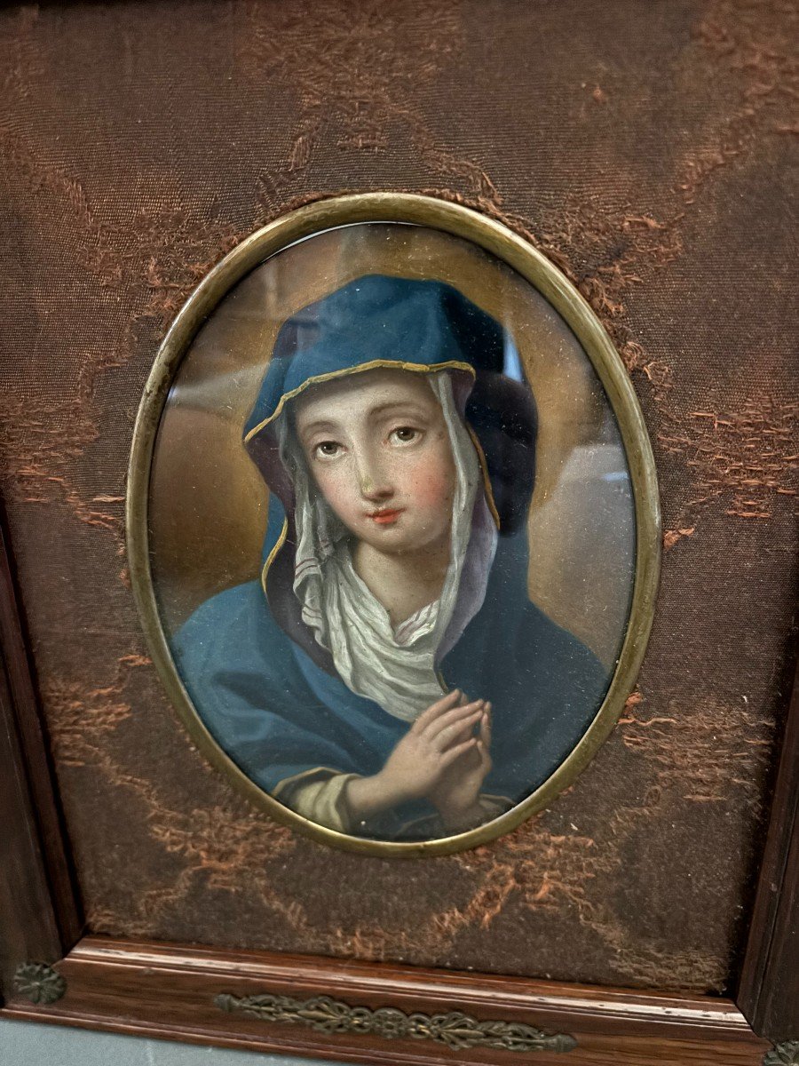 Painting On Copper. 18th Century.-photo-1