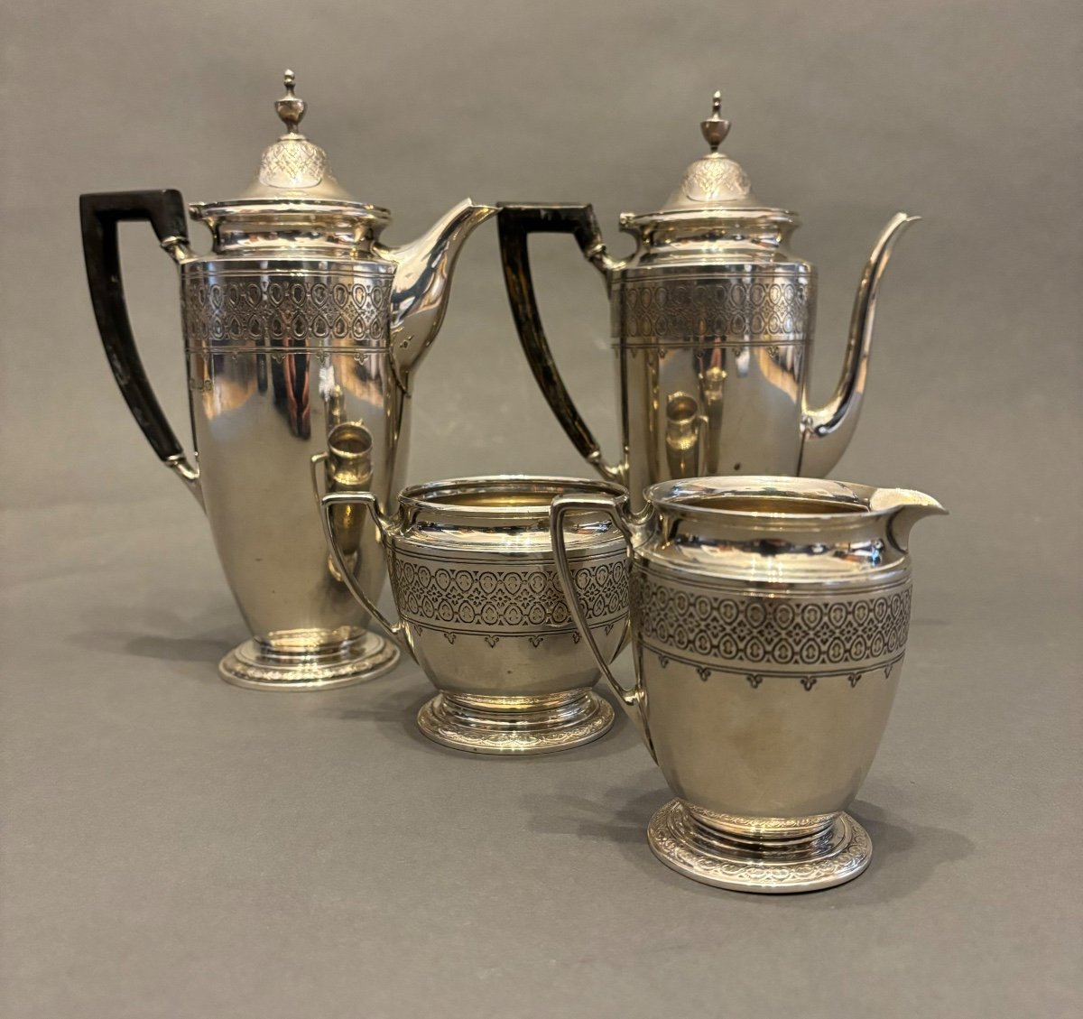 Tiffany Silver Service. Weight 1444 Gr.