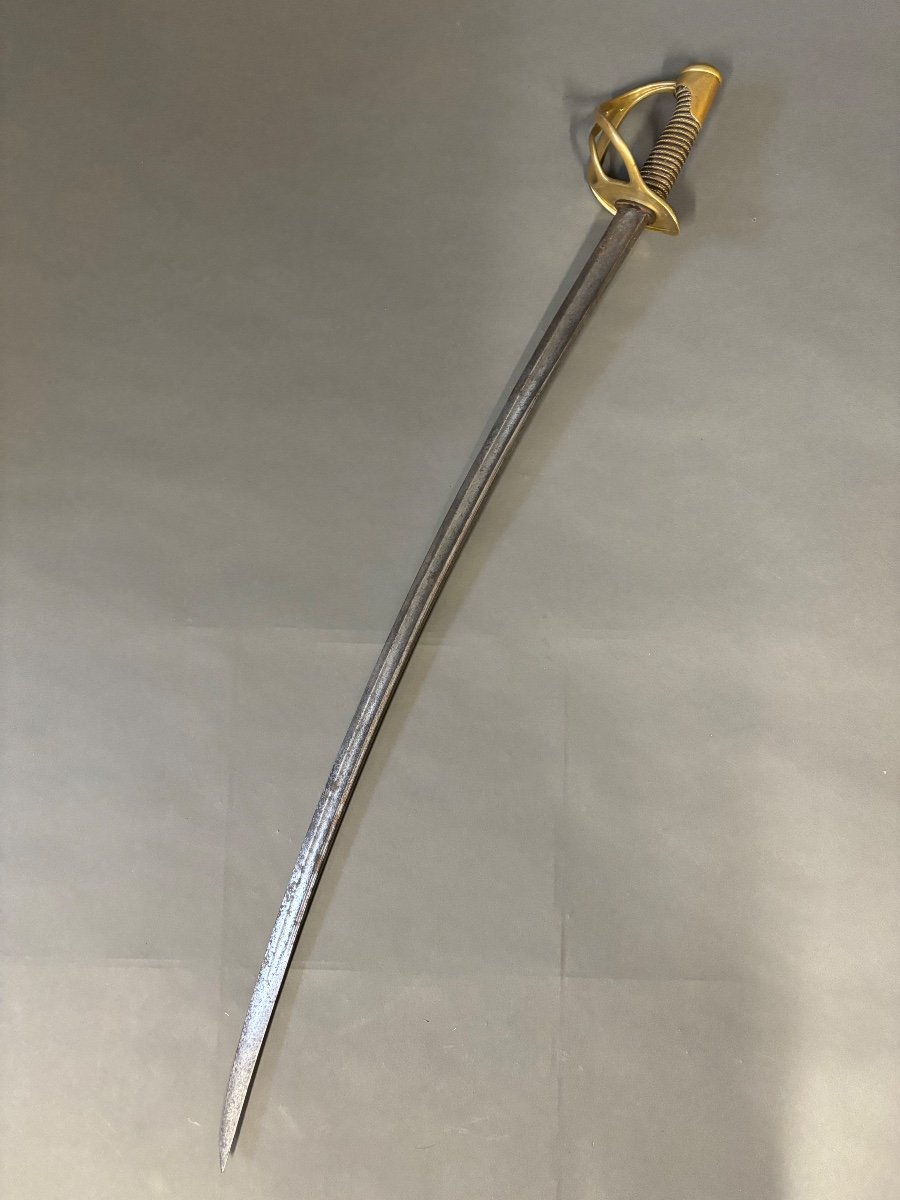 French Cavalry Sabre, Early 19th Century.-photo-2