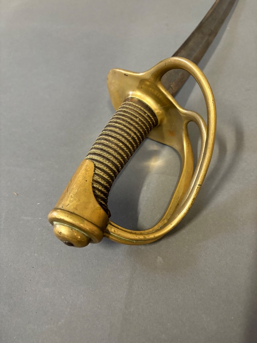 French Cavalry Sabre, Early 19th Century.-photo-2