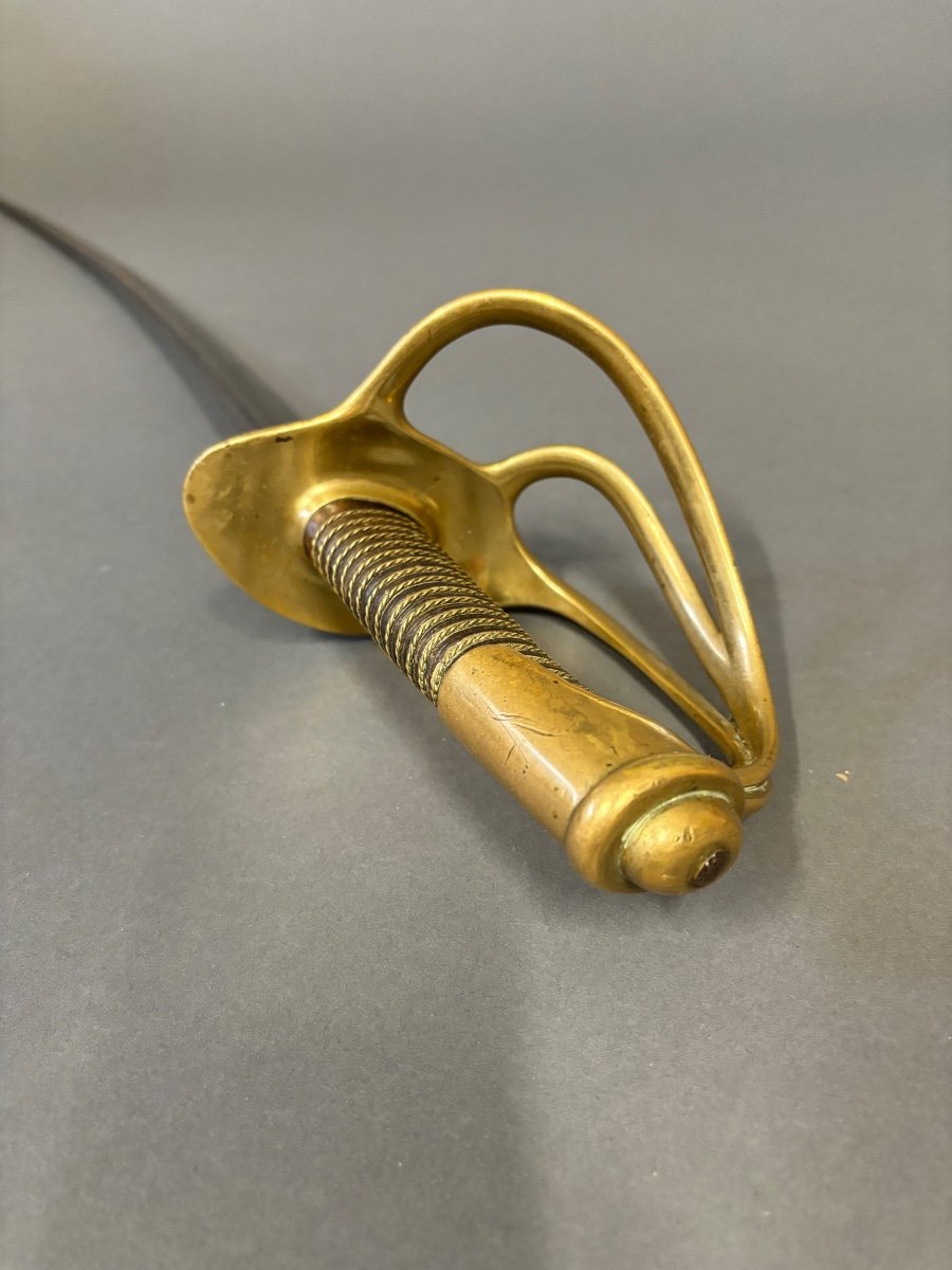 French Cavalry Sabre, Early 19th Century.-photo-4