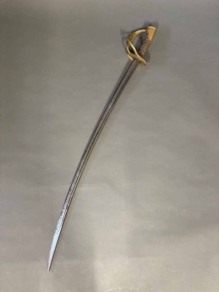 French Cavalry Sabre, Early 19th Century.-photo-5