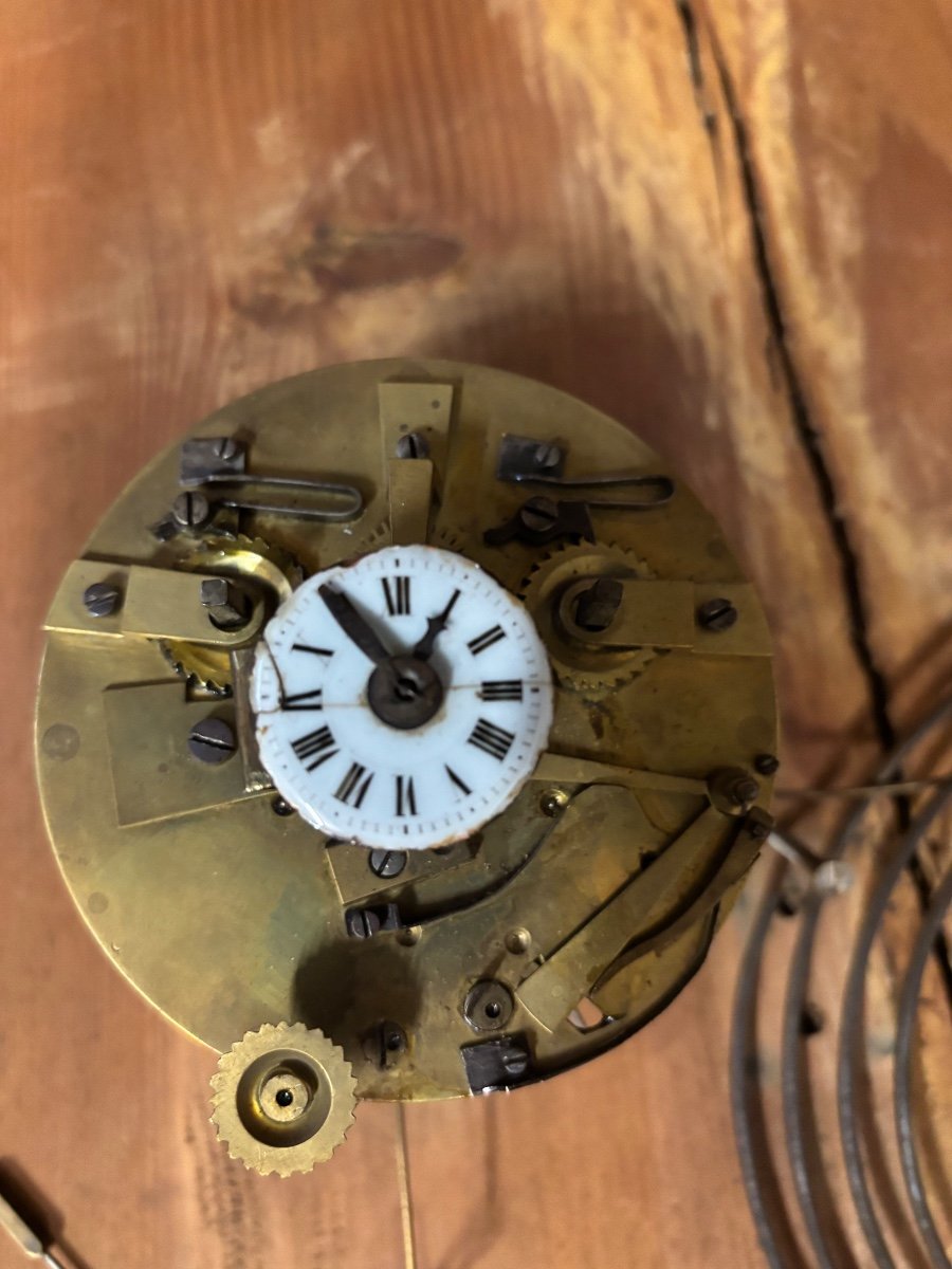 Peindre Avec Une Horloge. Début Du 19ème Siècle.-photo-2