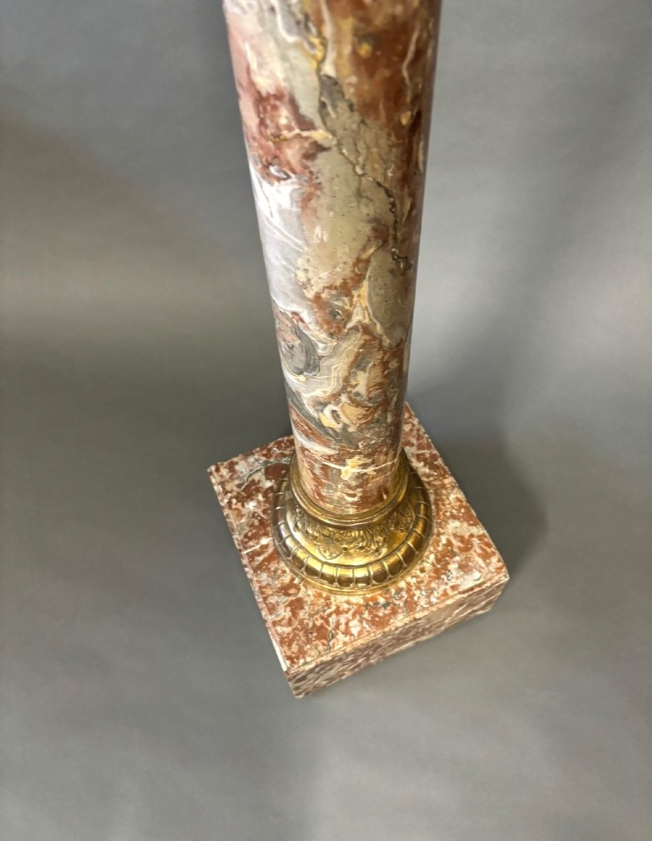 A Marble Column. 19th Century.-photo-3