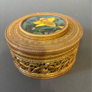 A Box. Gilt Bronze 19th Century