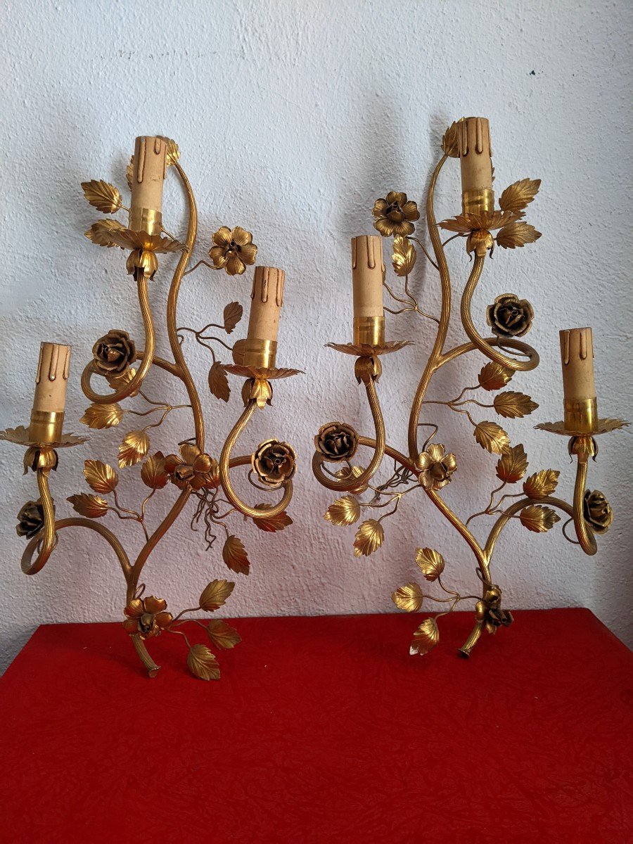 Paire Of Sconces-photo-4