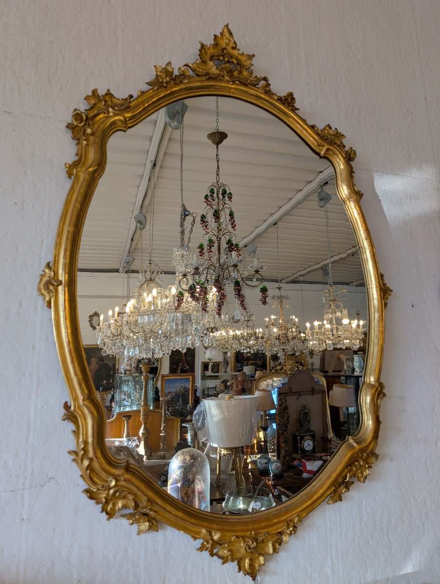 Paire Of Genoese Mirrors-photo-3