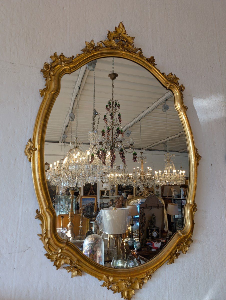 Paire Of Genoese Mirrors-photo-4