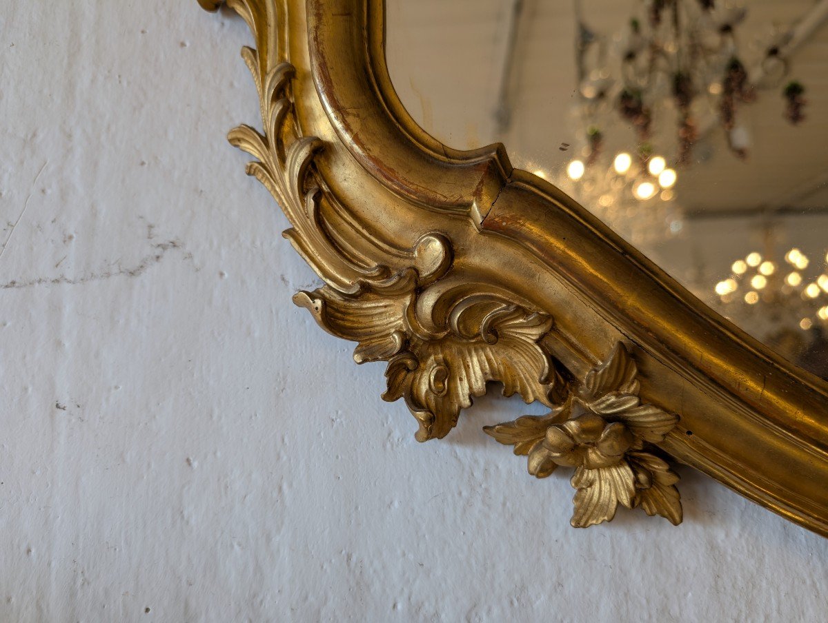 Paire Of Genoese Mirrors-photo-2