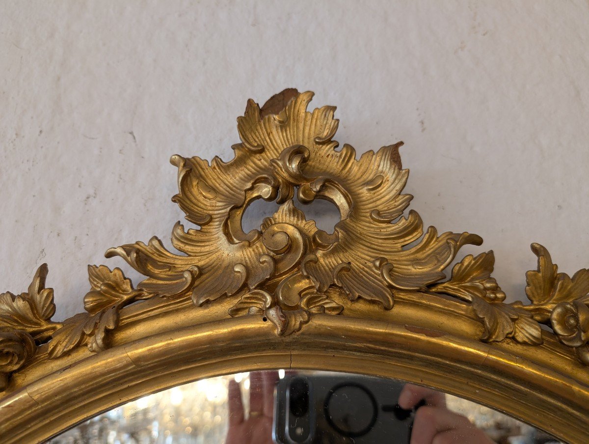 Paire Of Genoese Mirrors-photo-3