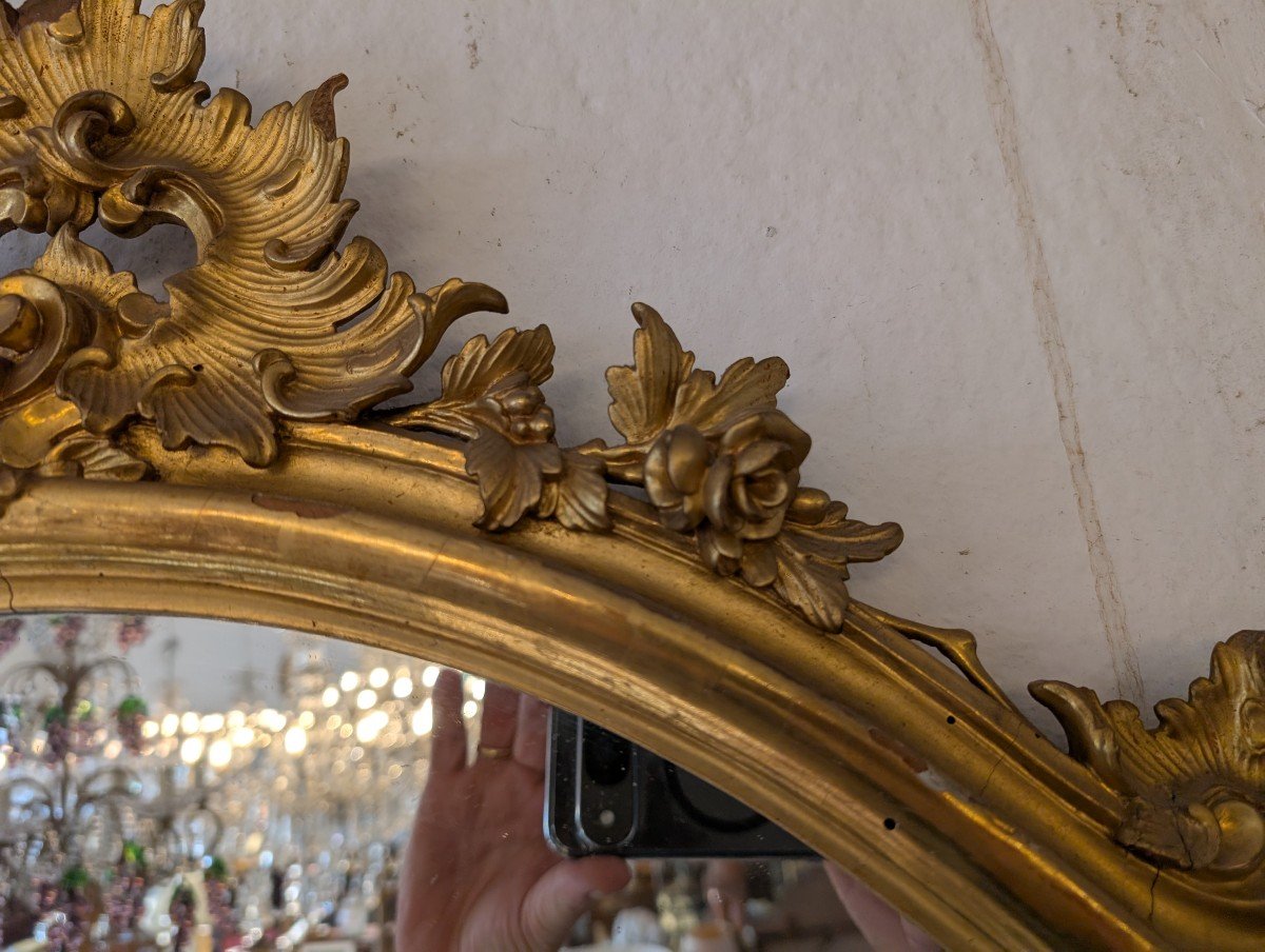 Paire Of Genoese Mirrors-photo-4