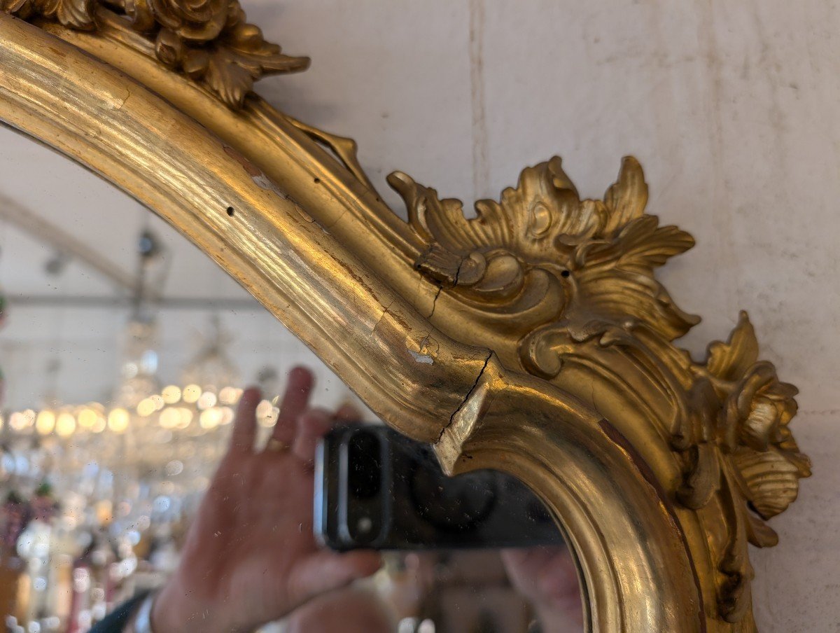 Paire Of Genoese Mirrors-photo-5