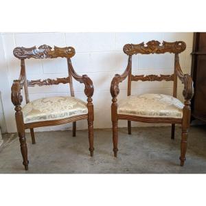 Genoese Armchairs 