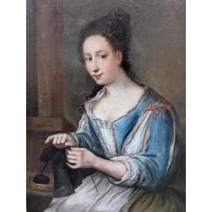 Portrait d'une jeune dame