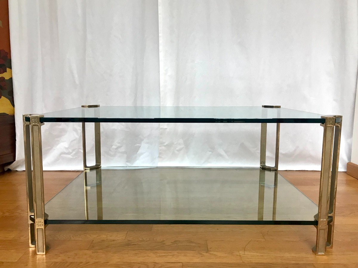 Table basse design, PETER GHYCZY, années 70