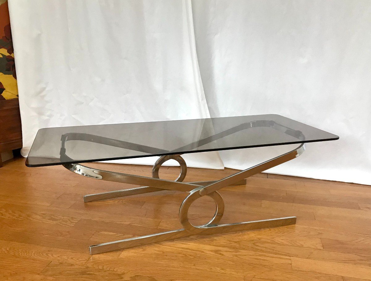 Designer Coffee Table, 70s-photo-4