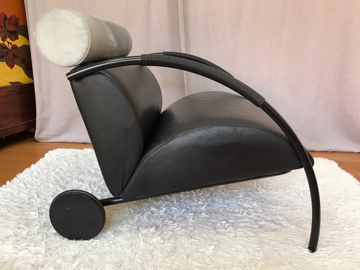 Fauteuil design "Ziklus", PETER MALY pour COR, années 80-photo-2